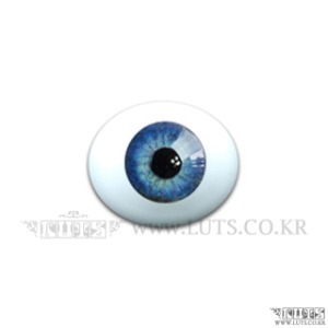 8MM Real Type Glass Eyes Blue