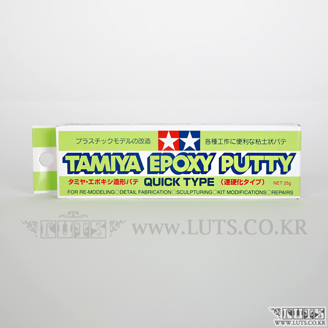 Tamiya: Putty - Epoxy Putty Quick Type. - 25 grams - for all kits