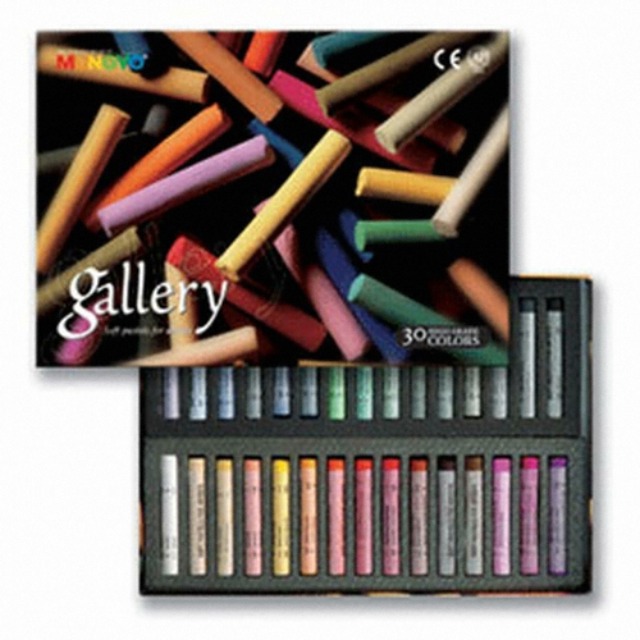 Mungyo Gallery Professional Round Pastel 30 Color Set - LUTS DOLL