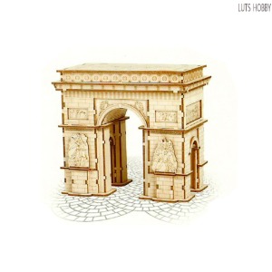ROBOTIME  3D Wooden Puzzles Kit - Arc de Triomphe